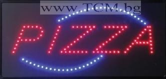 Светеща Рекламна Табела - PIZZA